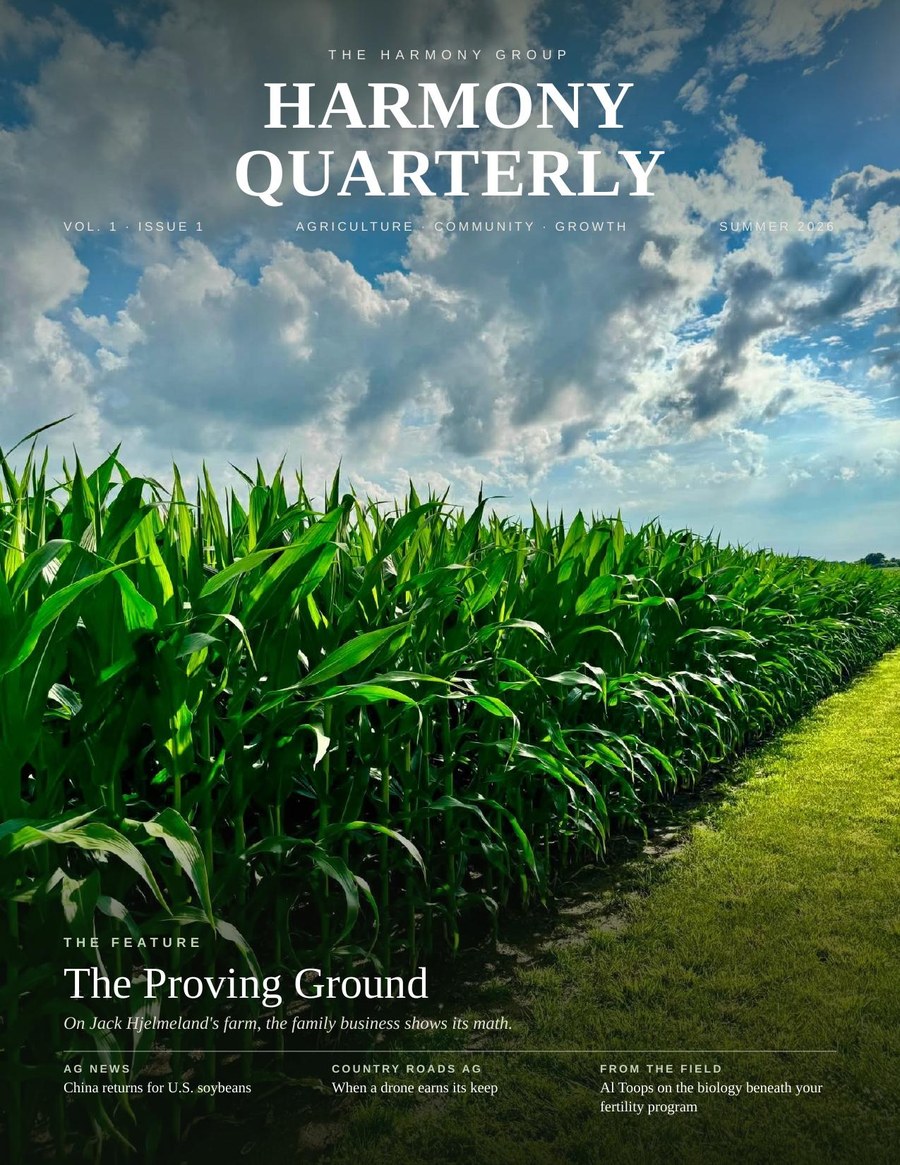 Harmony Quarterly — Summer 2026 cover